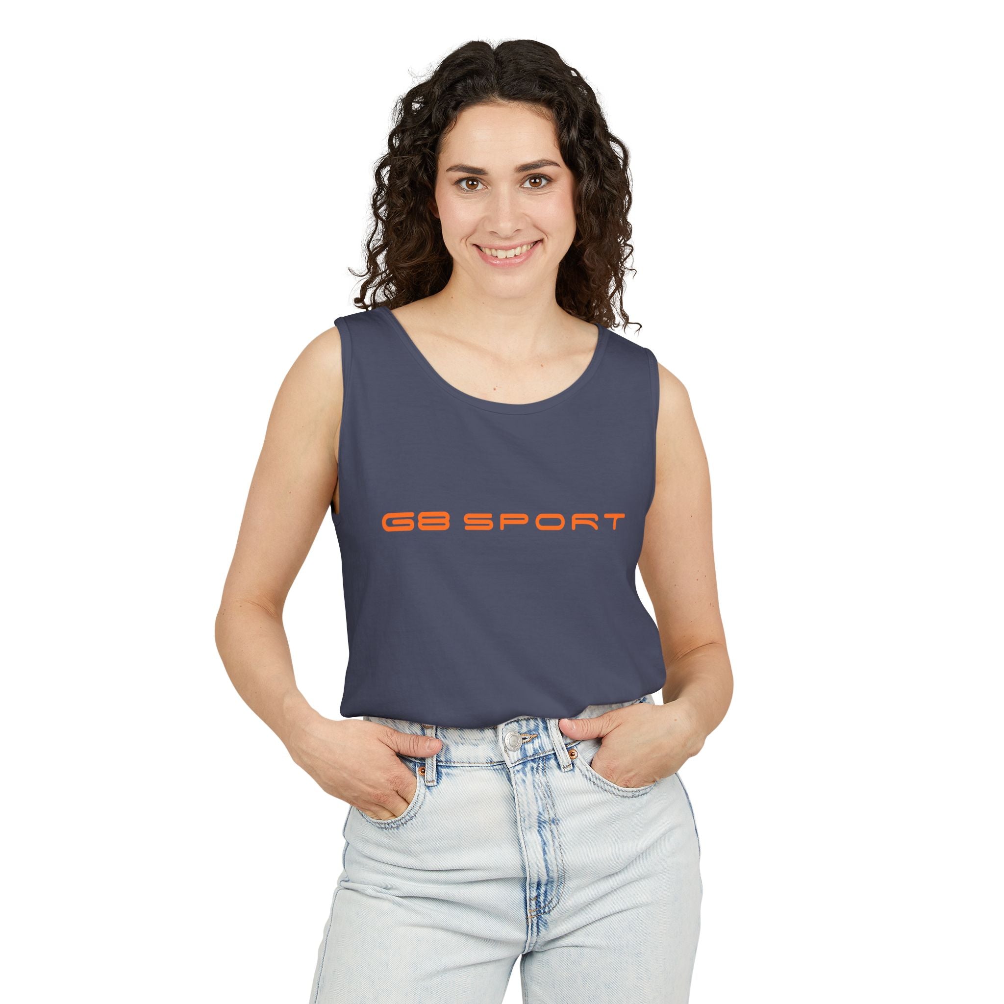 GB Sport Unisex Garment-Dyed Tank Top - Perfect for Summer Workouts & Casual Outings