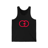 Unisex Jersey Tank Top with Graphic Loop Design - Perfect for Casual Outings or Gym Wear
