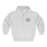 Unisex Full Zip Hoodie - Cozy Design for Casual Comfort