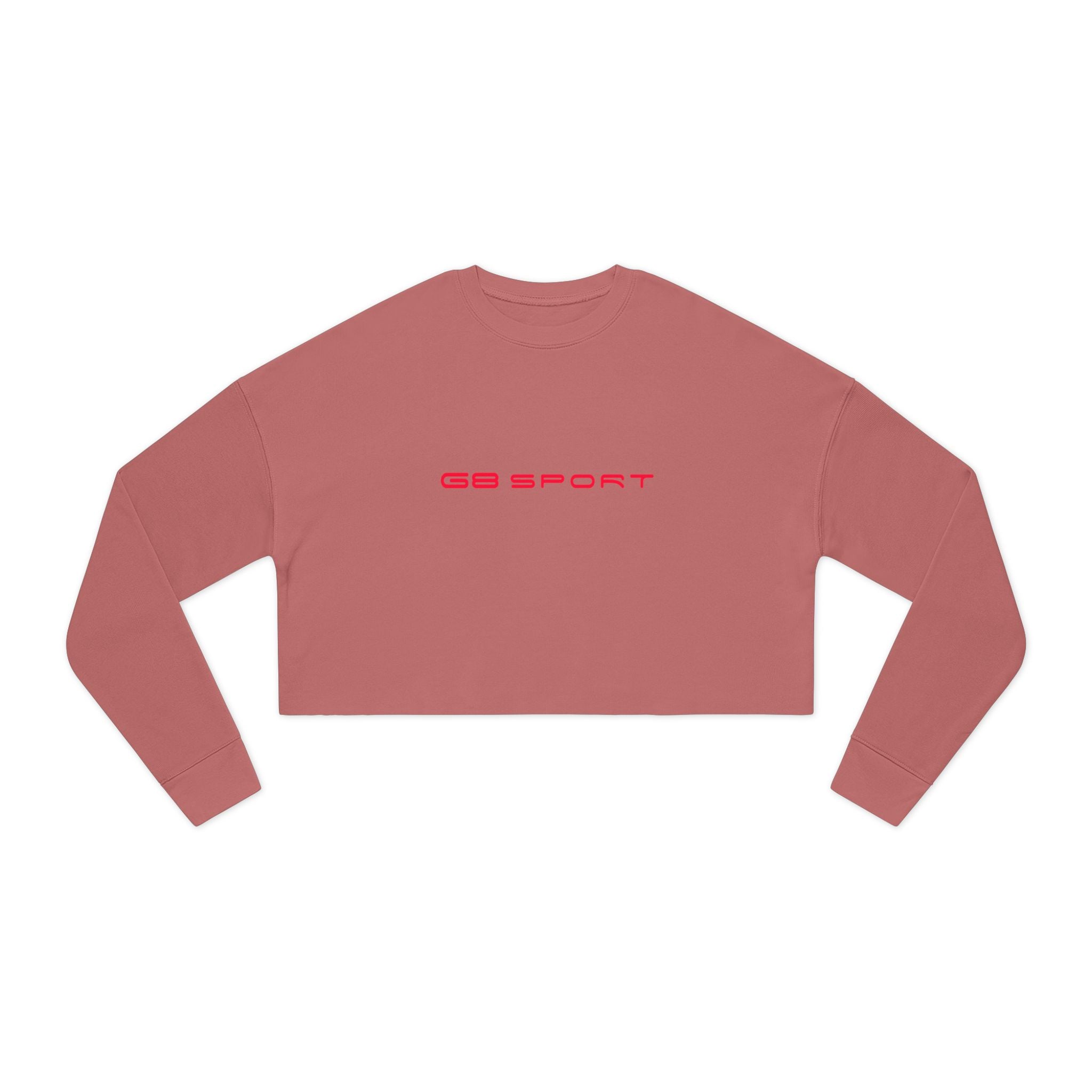 Trendy Women's Cropped Sweatshirt - GB Sport Graphic