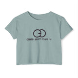 Women's Festival Crop Top - Trendy Casual Tee for Music Lovers