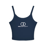 Classic Black Spaghetti Strap Tank Top - Stylish and Versatile Women's Top