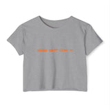 Festival Vibes Women's Crop Top - GB Sport Design