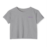 Women’s Festival Crop Top - Casual Summer Style for Music & Outdoor Events