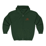 Cozy Unisex Full Zip Hoodie for Active Lifestyles - Perfect for Sports & Casual Wear