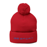Cozy Pom-Pom Knit Cap - Perfect for Winter Sports & Casual Style