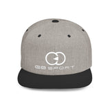 Stylish Flat Bill Snapback Cap - G8 Sport Logo