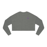 Cozy Women's Cropped Sweatshirt - Stylish Relaxed Fit for Everyday Wear