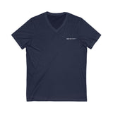 Unisex Sporty V-Neck Tee - Casual Comfort for Active Living