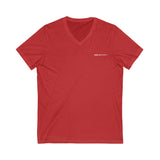 Unisex Sporty V-Neck Tee - Casual Comfort for Active Living