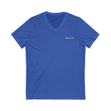 Unisex Sporty V-Neck Tee - Casual Comfort for Active Living