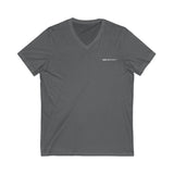 Unisex Sporty V-Neck Tee - Casual Comfort for Active Living