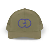 Embroidered Snapback Trucker Cap - Stylish & Comfortable for Every Occasion
