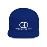 Stylish Flat Bill Snapback Cap - G8 Sport Logo