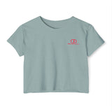 Women's Festival Crop Top - Casual Summer Tee for Music Lovers