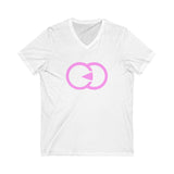 Minimalist Love Symbol Unisex V-Neck Tee