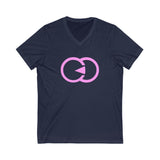 Minimalist Love Symbol Unisex V-Neck Tee