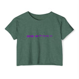 GB Sport Women's Festival Crop Top – Trendy & Comfortable Summer Tee