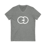 Graphic V-Neck Tee - Modern Unity Design