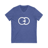 Graphic V-Neck Tee - Modern Unity Design