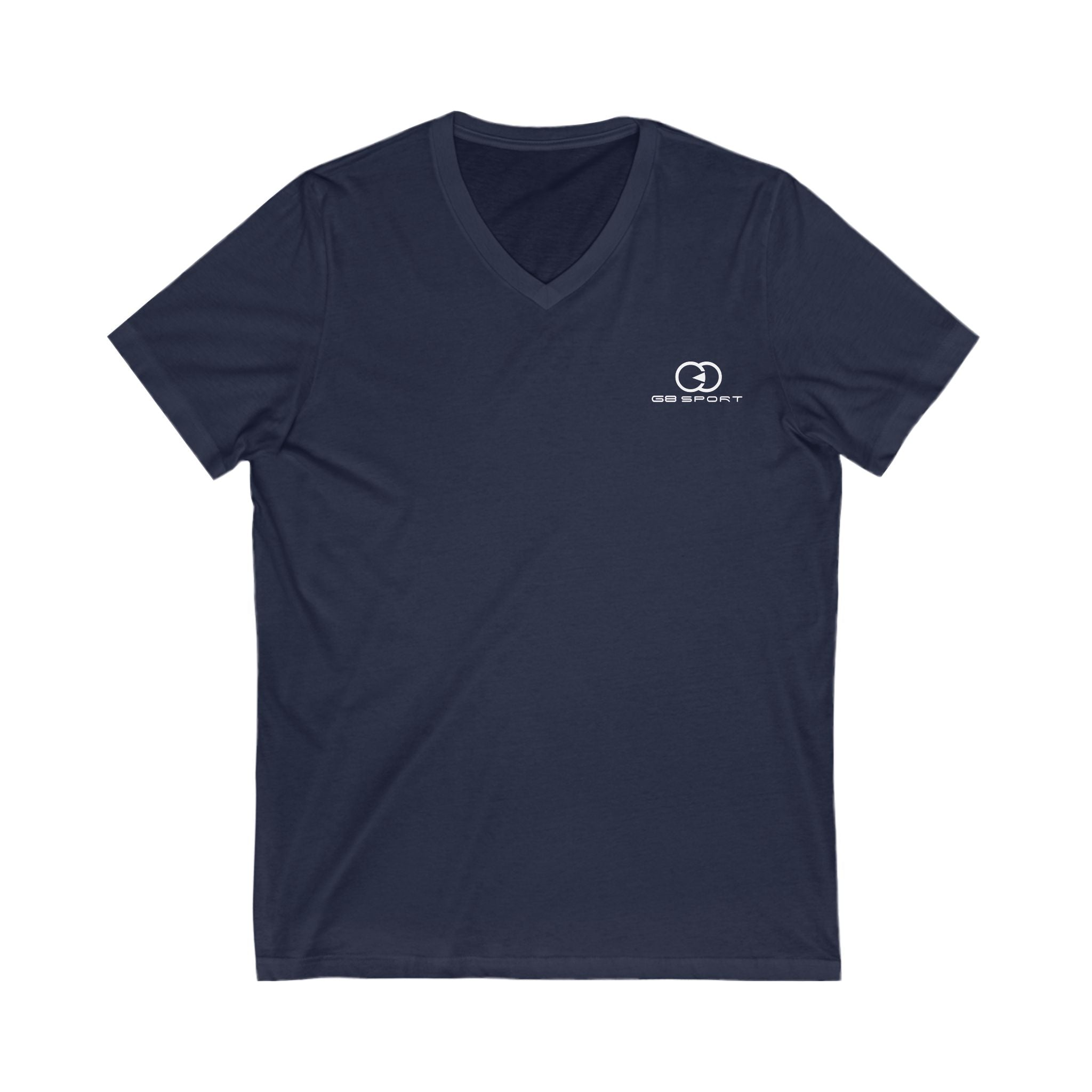 Casual Unisex V-Neck Tee - Perfect for Everyday Wear & Sporty Outings