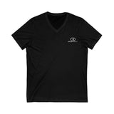 Casual Unisex V-Neck Tee - Perfect for Everyday Wear & Sporty Outings