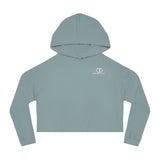 Chic Women's Cropped Hooded Sweatshirt - Stylish & Comfortable Everyday Wear