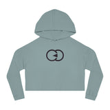Women's Cropped Hooded Sweatshirt - Chic & Stylish Layering Essential