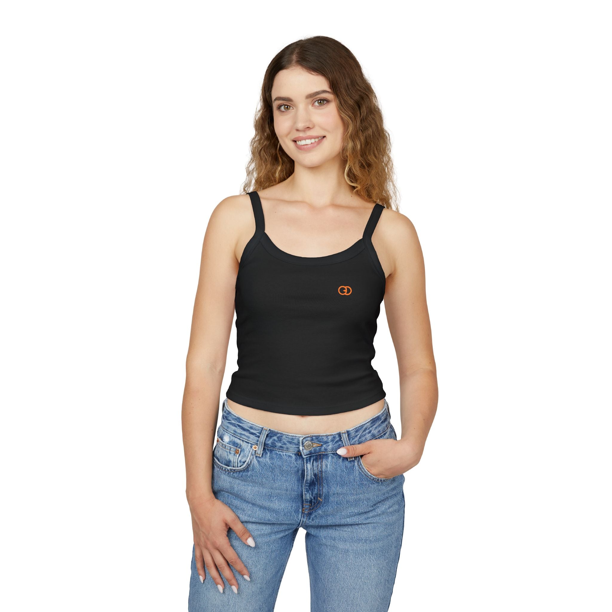 Casual Women's Spaghetti Strap Tank Top - Lightweight & Comfortable for Everyday Wear