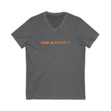 Sporty Unisex V-Neck Tee - GB Sport Style for Active Lifestyle