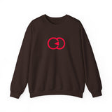 Minimalist Circle Graphic Unisex Crewneck Sweatshirt