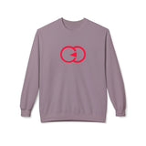 Softstyle Unisex Crewneck Sweatshirt with Modern Graphic Logo