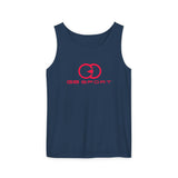 Unisex Garment-Dyed Tank Top - G8 Sport Logo Design for Active Lifestyle