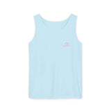 Unisex Garment-Dyed Tank Top - Soft White Casual Wear for Summer Adventures