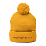 Cozy Pom-Pom Knit Cap – Perfect for Sports & Winter Adventures