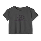 Women's Festival Crop Top - Trendy Casual Tee for Music Lovers