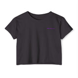 Women’s Festival Crop Top - Casual Summer Style for Music & Outdoor Events