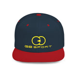 Stylish Flat Bill Snapback Cap for Sports Enthusiasts - G8 Sport Logo