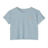 Casual White Festival Crop Top for Women - Perfect for Summer Events