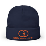 Stylish Knit Beanie with Embroidered 68 Sport Logo
