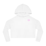 Chic Women's Cropped Hooded Sweatshirt - Stylish Comfort for Everyday Wear