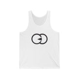 Minimalist Unisex Jersey Tank with Abstract Design