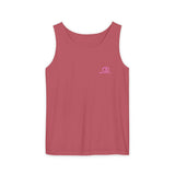 Unisex Garment-Dyed Tank Top - Soft White Casual Wear for Summer Adventures