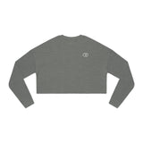 Cozy Women's Cropped Sweatshirt - Perfect for Casual Outings & Layering