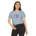 Women's Festival Crop Top - Vibrant Logo Tee for Music & Arts Events