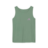 Unisex Garment-Dyed Tank Top - Soft White Casual Wear for Summer Adventures