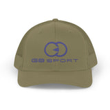 Embroidered Snapback Trucker Cap - Stylish Sports Hat for Active Lifestyle