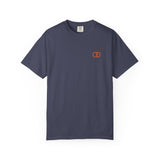 Unisex Garment-Dyed T-Shirt - Casual Comfort with Playful Link Design