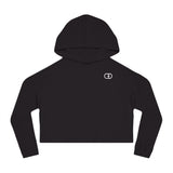 Chic Women's Cropped Hooded Sweatshirt - Perfect for Casual Outings & Relaxation