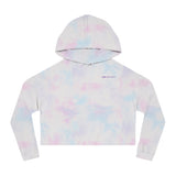 Women’s Cropped Hoodie Sweatshirt - Casual Sporty Style for Everyday Wear